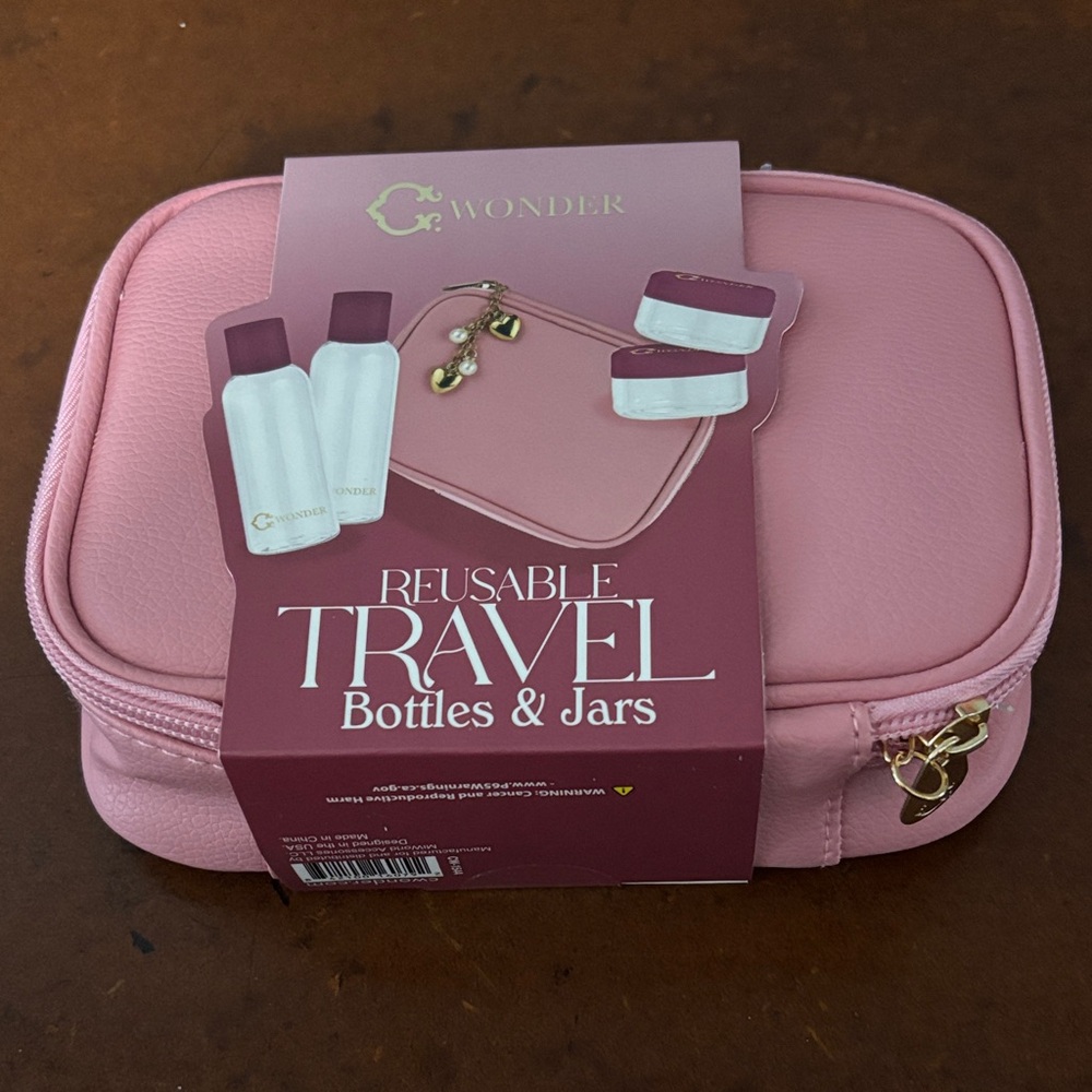 C. Wonder Pink Travel Case